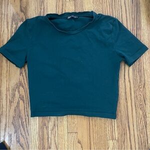 Zara Forest green tshirt